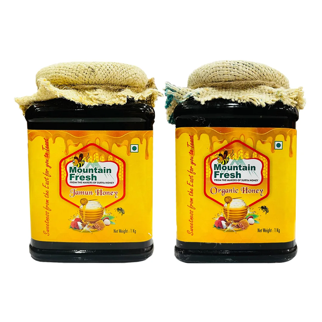 Organic Honey1kg+Jamun Honey1Kg - Image 2
