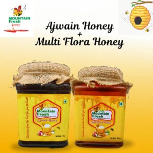 Ajwain Honey1Kg+Multi flora Honey-500gm