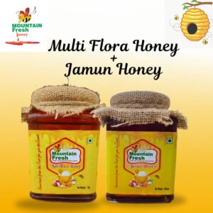 Multi Flora Honey1kg+Jamun Honey 500gm
