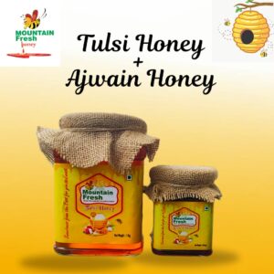 Tulsi Honey 1Kg + Ajwain Honey -250gm